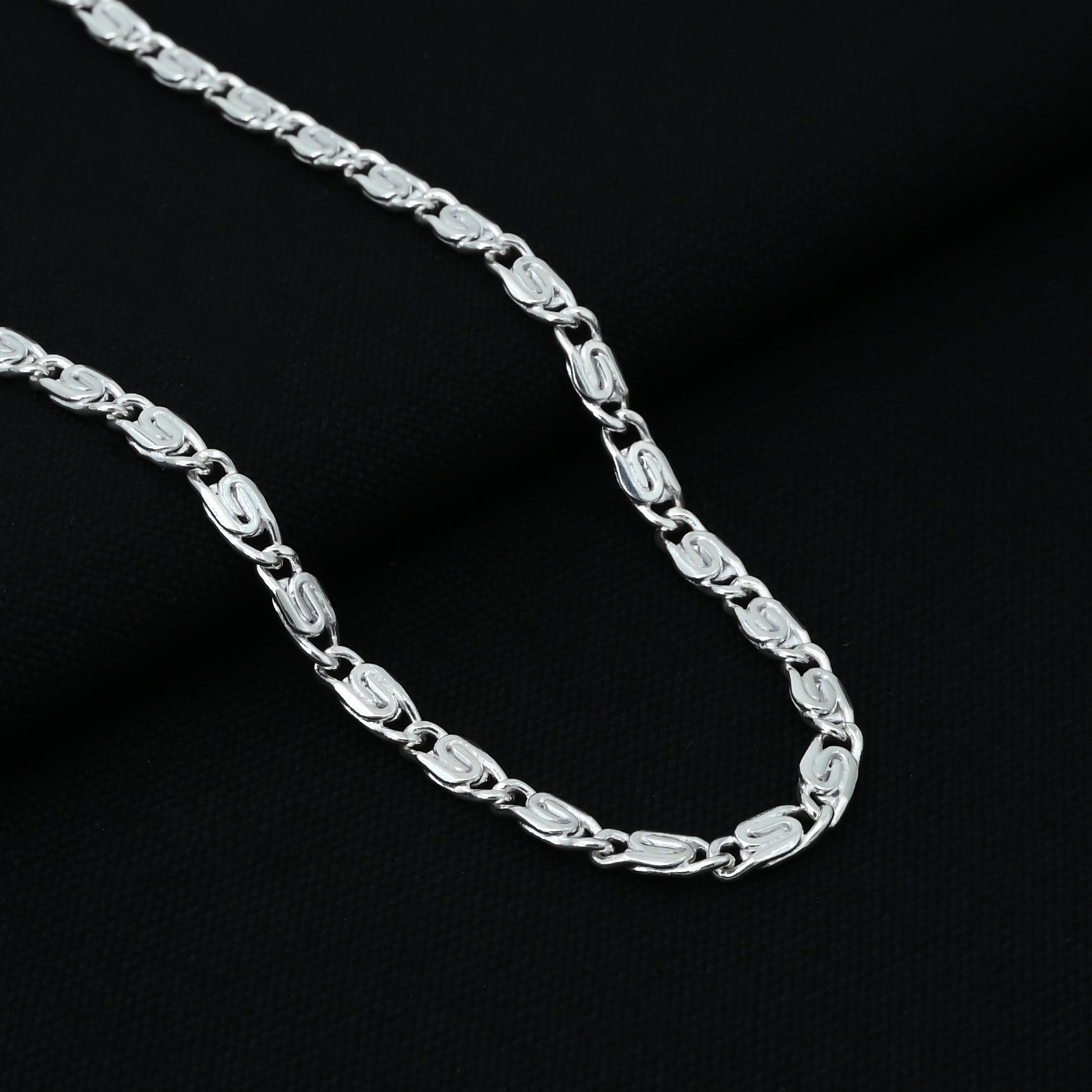 Silver Connecting Chain for Boys - Main Image