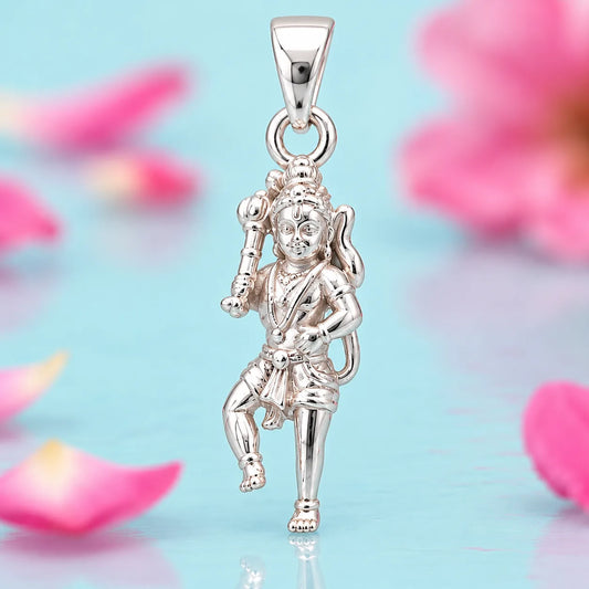 Silver Hanuman Pendant