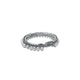 Buy Classic Tangle Design Oxidized Silver Kada for Baby Boy Legs