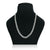 Sterling silver link chain for boys with a classic design