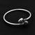 Silver Heart Shape Love Kada For Girls