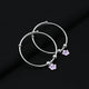 Sterling Silver Cute Pink Star Design Kada