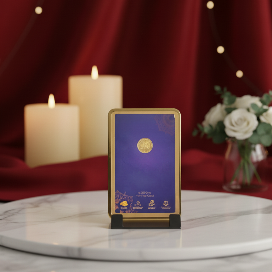 25mg Pure Gold Coin 999 Fine Gold khushbu jewellers