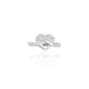 925 Silver Sparkling Heart Ring for Women