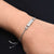 Sterling Silver Square Bracelet for Girls