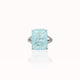 Silver Stunning "Sea View' Girls Ring