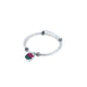 Colourful Apple Design Sterling Silver Kada For Baby