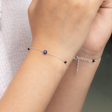 Classic Thin Evil Eye Bracelet