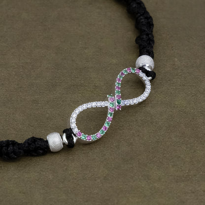 Festive Infinity Dhaga Anklet