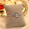 Trishul Silver Rakhi Bracelet
