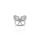 Sterling Silver "Sparkling Butterfly" Ring for Girls