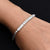 Sterling Silver Trendy Zig Zag Box Chain Bracelet for Him