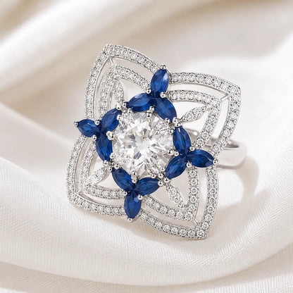 Women's Sterling Silver Designer Ring