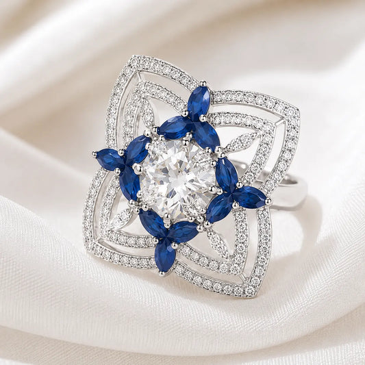Women's Sterling Silver Designer Ring