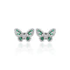 Silver "The Glowing Butterflies" Earrings