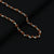 Sterling Silver Natural Rudraksha Beads Chain