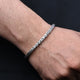 Stylish Silver Chain Bracelet For Boys