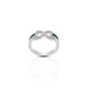 925 Silver Sparkling Infinity Band for Women