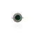 Silver Stunning Evergreen Stone Ring