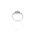 Silver Trendy Colored Gems Girls Ring