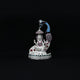 Silver Premium Gems Studded Lakshmi Statue