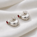 Rajasthani Silver Bali for Men Traditional and Stylish Hoop