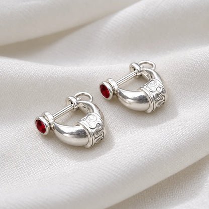 Rajasthani Silver Bali for Men Traditional and Stylish Hoop
