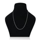 Silver Thin Simple Design Chain for Boys