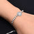 Sterling Silver Queen Elizabeth Design Bracelet for Girls