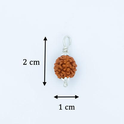 Silver Rudraksha Classic Pendant