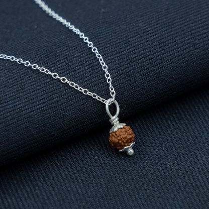 Silver Rudraksha Classic Pendant