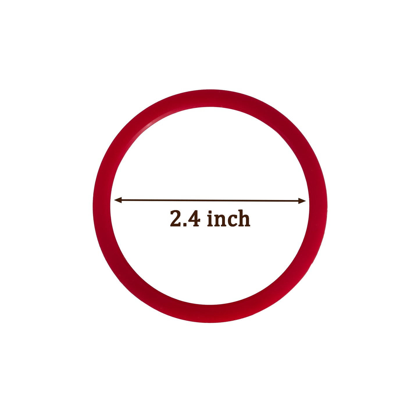 Heritage Red Bangles with Silver Detailing