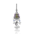 Sterling silver juda featuring a sacred Shree Ganesha design