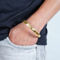 Handcrafted Silver Kada for Boys – Bold & Elegant Design