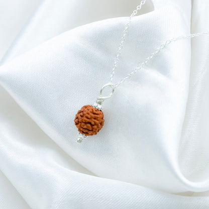 Silver Rudraksha Classic Pendant