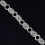 Sterling Silver Chain Interconnect Bracelet (3)