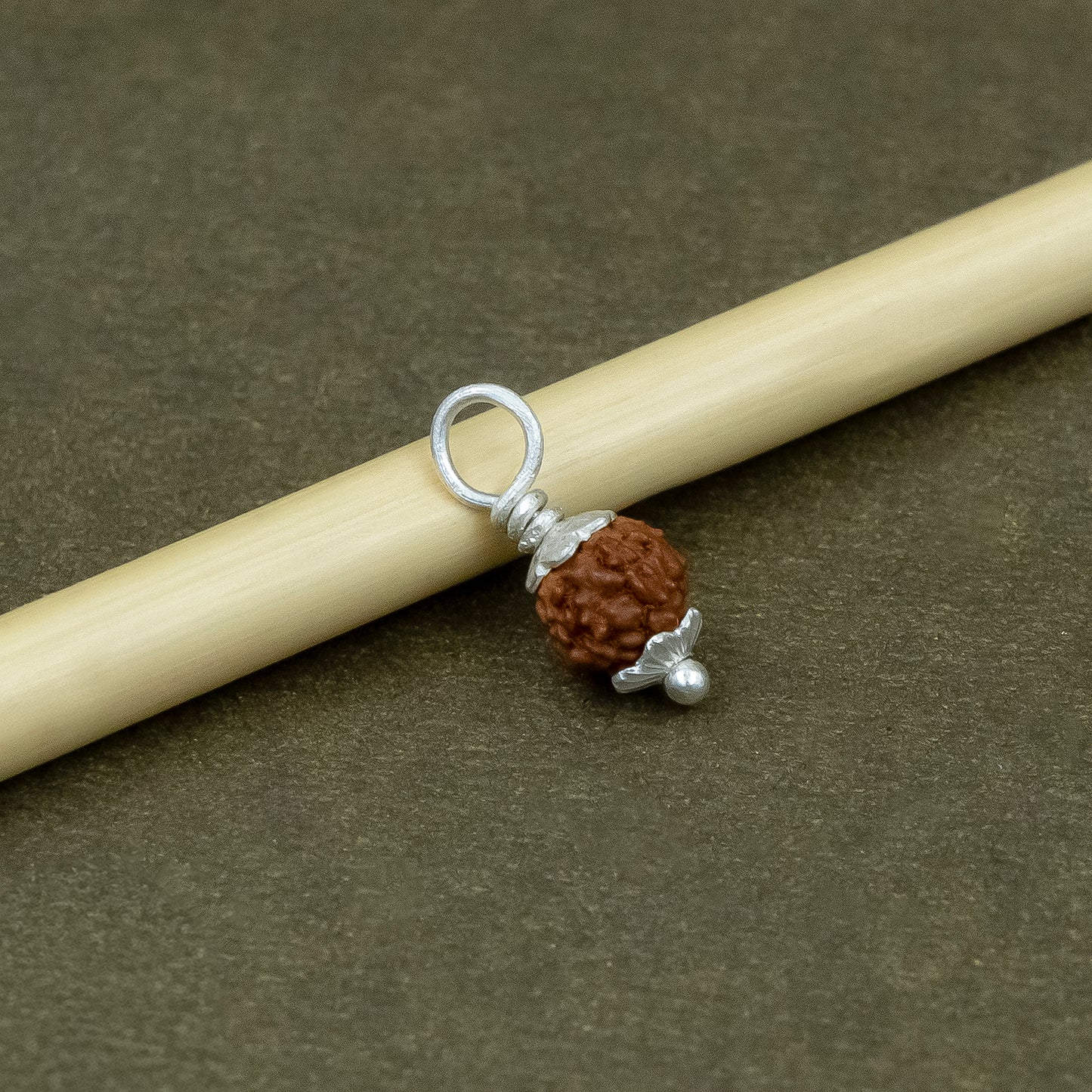 Silver Rudraksha Classic Pendant