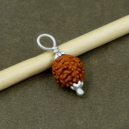 Silver Rudraksha Classic Pendant