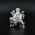 Silver Durga Ma Idol for Puja, Home Decor or Gift