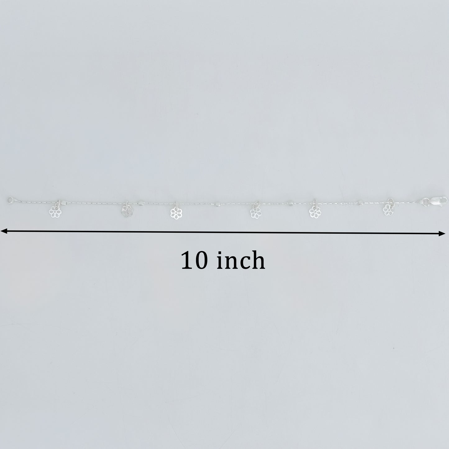 Silver Charm Anklet (Special Offer Phone and Nosepin free)