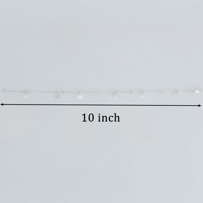 Silver Charm Anklet (Special Offer Phone and Nosepin free)