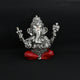Silver Blessing Posture Lord Ganesha Murti