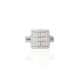 Sterling Silver "Rising Radiance" Ring for Women