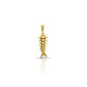 Stylish Fish Design Gold Plated Pendant