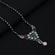 Sterling Silver "Triangle Twist" Mangalsutra for Women