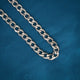 Stylish Silver Cuban Chain-2