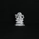 Silver Antique Lord Ganesha Murti