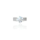 925 Silver "Ultimate Sparkle" Cubic Zirconia Solitaire Ring for Ladies