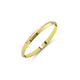 Classic plain gold-plated kada with a timeless design