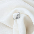 Classic Dual Heart Silver Ring